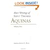 Basic Writings of Saint Thomas Aquinas: Man and the Conduct of Life