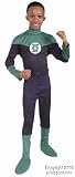  : Child's Justice League Green Lantern Costume (Size: Small 4-6)