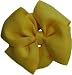 Posies Accessories Basic Yellow Daffodil Grosgrain Hair Bow
