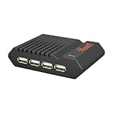 Rosewill 4-Port USB 2.0 Hub with Power Adapter (RHUB-210)