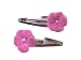 Fuzzy Flowers on Snappy Clips