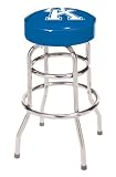 Double Rung Chrome Bar Stool Kentucky