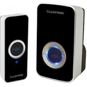 Lloytron B7501BK Wireless Mains Plug-In Door Chime
