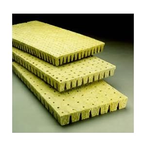 Grodan Rockwool - 2x2x1.5in. Cubes, 50 sheet by 
