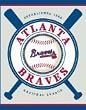 Atlanta Braves 50X60 Double Header Blanket/Throw - Baseball MLB