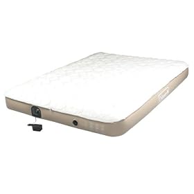 Coleman Queen Pillow-Top Airbed with Built-In Pump by Coleman