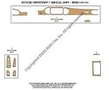 Buick Regal Dash Trim Kit 97-03 - 10 pieces - Chrome
