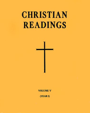 Christian Readings Volume V (Year 1 ) under Catechisms in The Books Store