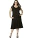 Alfani Plus Size Cap-Sleeve Lace Top & Lace A-Line Skirt