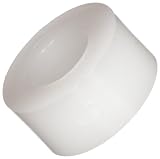 RSN-14/04 Nylon 6/6 Spacer, 1/4 Long x 0.500 OD x 0.257 ID for #1/4 Screw Size (Pack of 100)