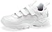 Women's Aetrex White Lenex Triple Velcro Walker Shoe (Carboplast footbridge for motio...
