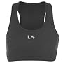 LA Gear Bra Crop Top Ladies Black 16 L.A. Gear