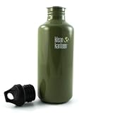 Kleen Kanteen Stainless Steel Green Water Bottle 40oz