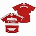 Sports : adidas FC Bayern Fu&szlig;ball Heimtrikot, rot