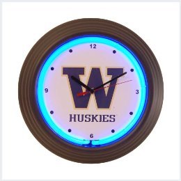 Washington Neon Clock