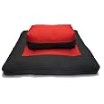 Brand Black/red Zabuton Zafu Set