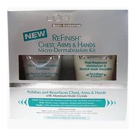 L'Oreal Body Expertise ReFinish Chest, Arm & Hand Micro-Dermabrasion Kit