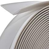 Frost King SG30WH Frost King Plastic Garage Door Side and Top Weather-strip Kit 13/4-Inch-b-30-Foot, White