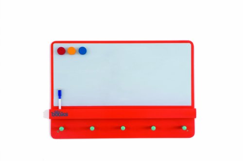 Imagen principal de Tidy Books - Pizarra magnética, color madera rojo