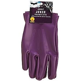 Accessoire Officiel Batman Le Chevalier Noir (The Dark Knight) - Gants du Joker - Adulte - Taille unique