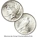 1924 U.S. Silver Peace Dollar - High Grade Uncirculated : image