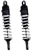 Search : XTM Shocks (2) - Black, L=108mm with White Springs