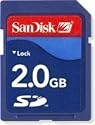 SanDisk 2GB SD Memory Card (SDSDB-2048, Bulk Package)