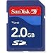 SanDisk 2GB SD Memory Card (SDSDB-2048, Bulk Package)