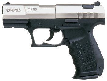 Walther Airguns- CP99SS Silver Co2 Repeater Air Pistol