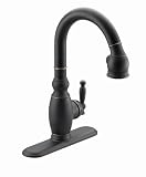 KOHLER K-691-BRZ Vinnata Secondary Kitchen Sink Faucet, Oil-Rubbed Bronze