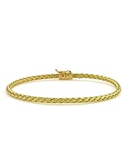 CleverEves 18Kt Yellow Gold Braided 2.8mm Bracelet