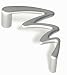 "Siro Designs Jazz Right Handle (53-110), Matte Chrome"