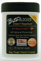 Cover image : Bite Blocker Herbal Insect Repellent Wipes 15 wipes