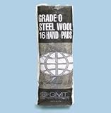 IND-QLTY STEEL WOOL HAND PAD #0 MED FINE 12/6 per CS