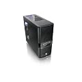 Thermaltake V3 Black Edition Chassis with Window/Blue LED Fan/Midi Tower