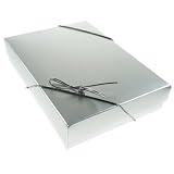 Medium Silver Foiled Gift Box