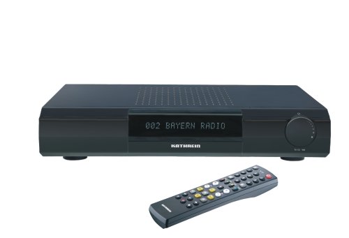 Kathrein UFS 822sw Digitaler TWIN-Satelliten-Receiver mit 160 GB Festplatte und 2 CI-Steckplätzen schwarz