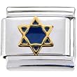 Star Of David Italian Charm