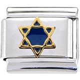 Star Of David Italian Charm