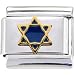 Star Of David Italian Charm