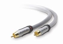 Belkin  AV  Digital Audio Cable (Coaxial) - RCA (M) - RCA (M) - 2.4 m - Quad Shielded