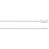 Sterling Silver Rope 16