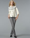 Tommy Hilfiger Olana Fairisle Cardigan Sweater & Spirit Skinny Grey Jeans