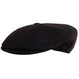 316ZMXX219L. SL160  Borsalino 8/4 Style Wool Cap   Char Grey Size 57