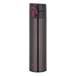 【クリックで詳細表示】THERMOS 真空断熱ケータイマグ 【ワンタッチオープンタイプ】 0.4L ブラック JNI-400 BK