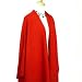RED SHOULDER PONCHO SHAWL CLOAK WRAP CAPE