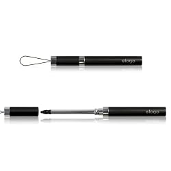 elago Retractable Stylus with Removable Strap for Touchscreen wireless phone (Black)