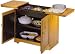 Kitchen & Housewares : Hostess HL6243 Antique Pine Console
