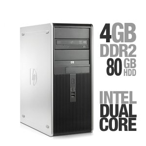 HP Compaq Business Desktop dc7900 - CMT - 1 x Core 2 Duo E8400 / 3 GHz - RAM 4 GB - HDD 1 x 80 GB - DVD - GMA 4500 - Gigabit Ethernet - Vista Business - Intel vPro Technology - Monitor : none