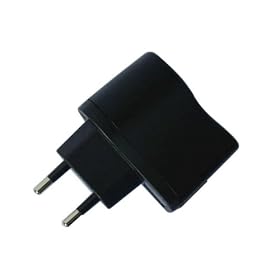mr!tech | Adaptateur, Chargeur secteur universel USB pour charger MP3, MP4, Apple iPod Nano, Nano 2G, Nano 3G, Nano 4G, Video, Classic, Touch, iPhone, iPhone 3G, Shuffle | Blanc, 500mA